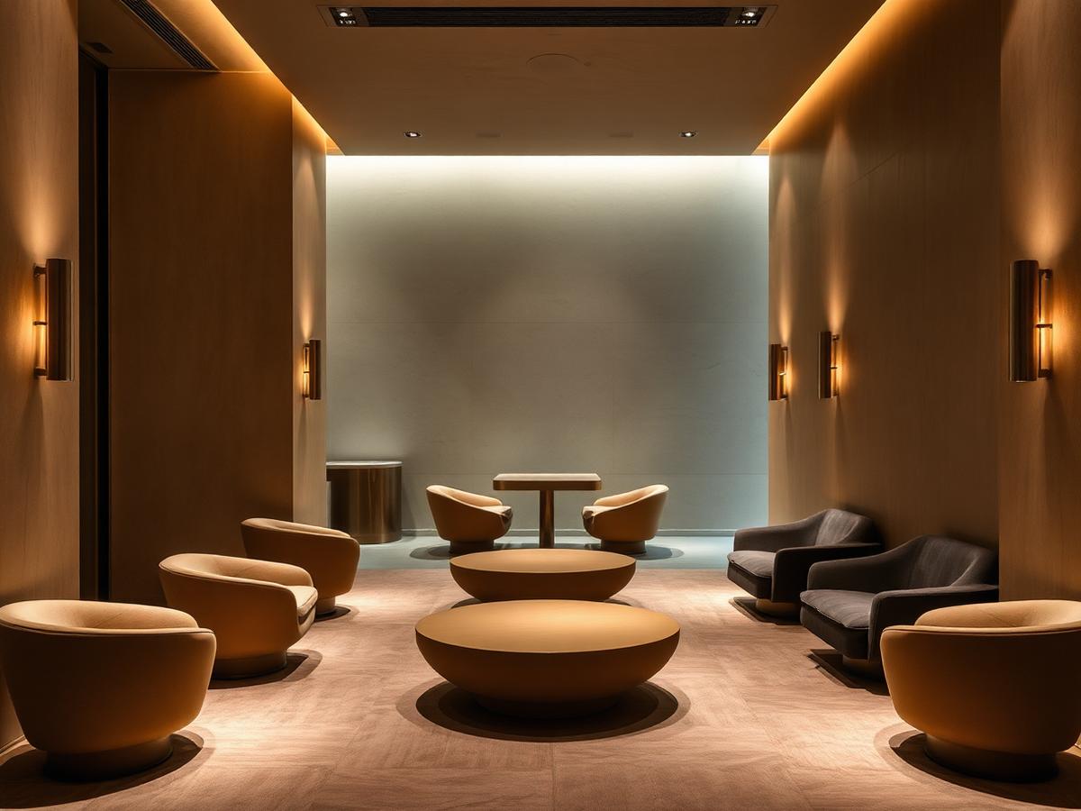 Hospitality lounge interior